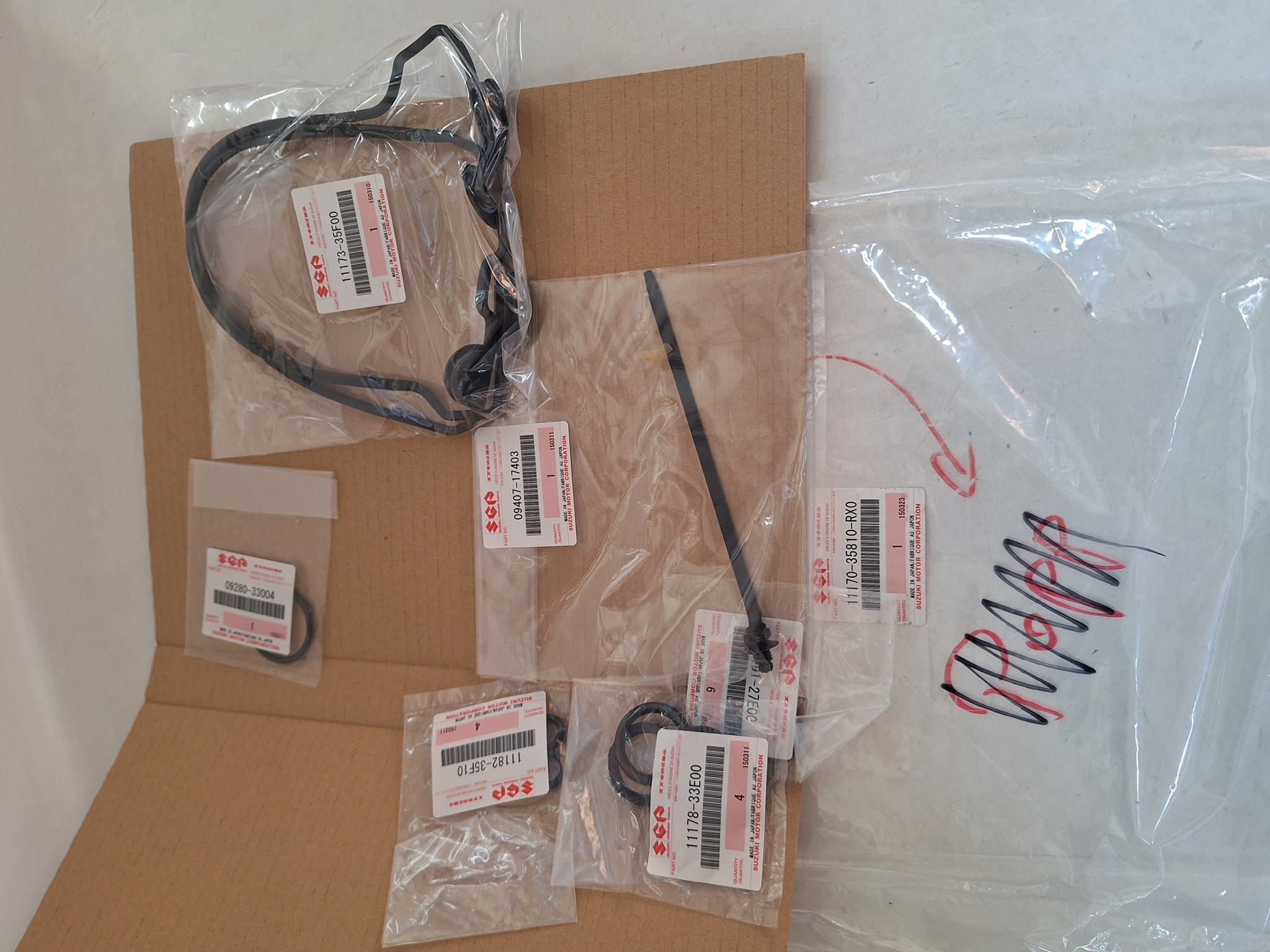 Bild von SUZUKI  DICHTUNG  11170-35810-RXO